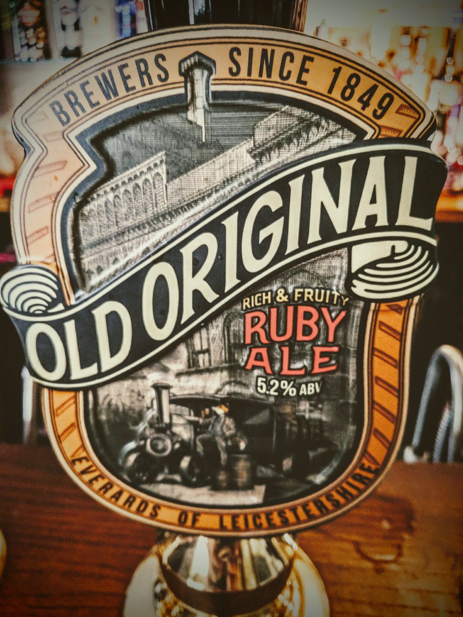 OKH_Buckby's tweet photo. Guess who's back #everards #realale #oldoriginal #beer #longbuckby @OKH_Buckby https://t.co/GSZPSXHSnM