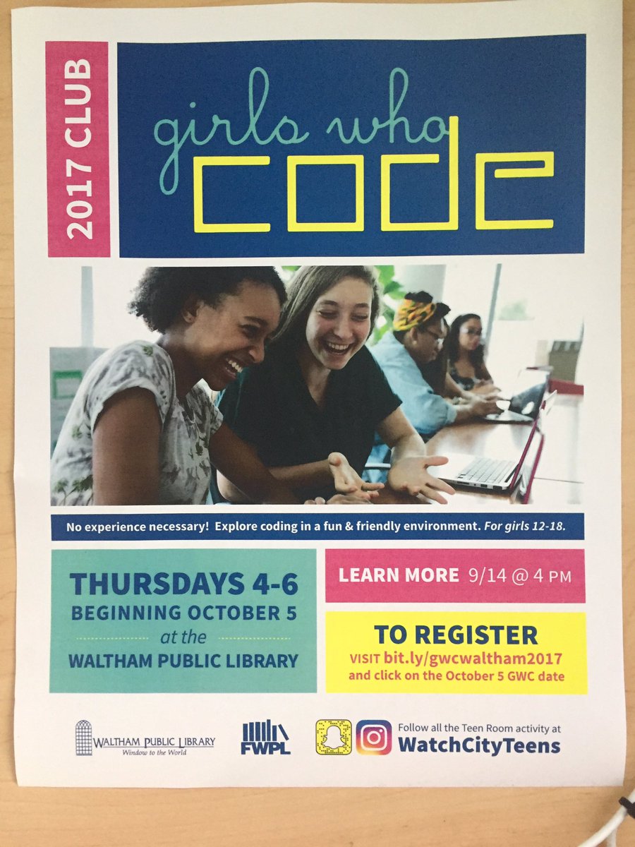 KennedyWildcats's tweet image. Middle school girls- check this out. #coolgirlscode