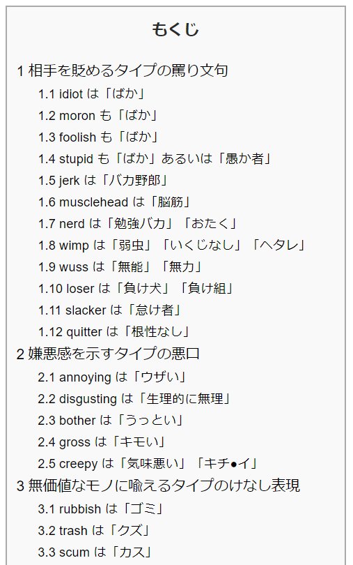 コンプリート 悪口 一覧 1021 いじめ 言葉 悪口 一覧