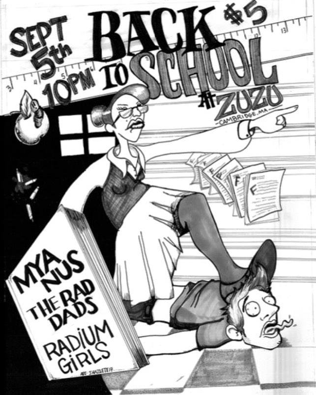 zuzubar's tweet photo. TONIGHT: Mya Nus, Radium Girls, &amp; Self Titled: Back to School at ZuZu! 

Rsvp: https://t.co/wNt8Nt0UvT https://t.co/ON2PS7m3X3
