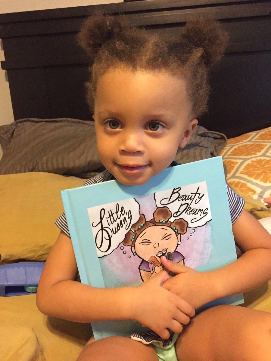 ayers2thethrone's tweet photo. "Little Queen's Beauty Dreams" available 4 pre-order.Celebrate the diversity of our hair! #blackgirlmagic  #melanin #naturalhair #blackhair https://t.co/6yk7tPdl5P