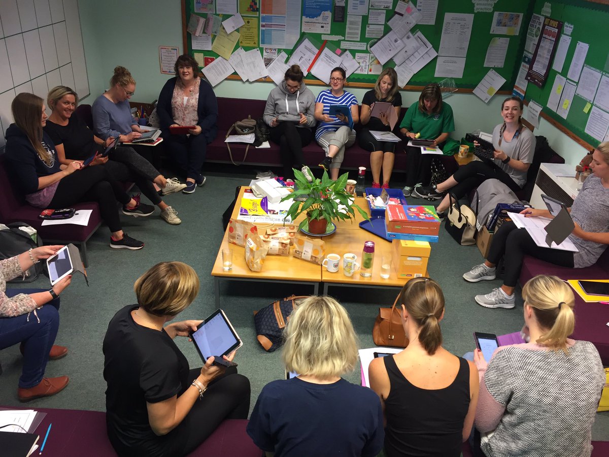 hcccroskery's tweet photo. Gotta love using @AppleEDU iPads and @Showbie to make INSET flow without a hitch (and use little or no paper!) #donutshelptoo #TeamDSM https://t.co/cdTIXlKdCO