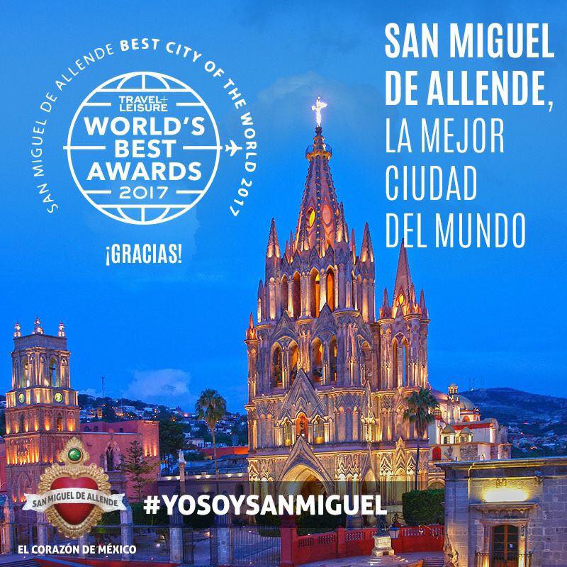 americalitek's tweet photo. 😃San Miguel de Allende gana el WORLD'S BEST AWARDS 2017 - Nueva iluminación LED Litek Custom Made, MU 40W, 2700K.
lighting up the future https://t.co/toXb0RL55N