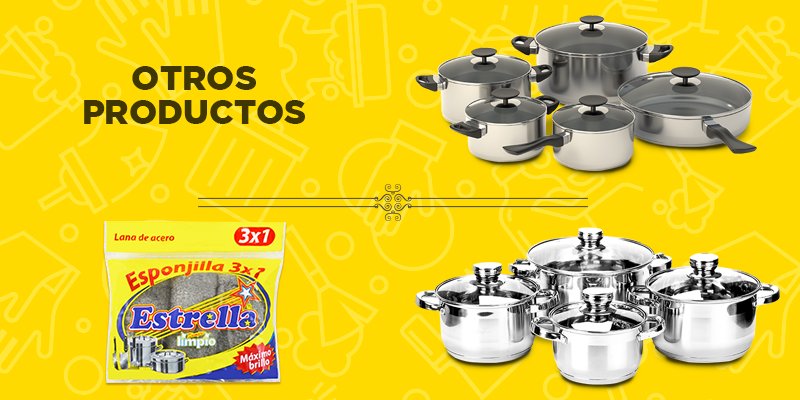Estrella_limpio's tweet photo. Si quieres que tus utensilios de metal luzcan brillantes, utiliza la Esponjilla 3x1 de Estrella, ideal para este tipo de trabajos. https://t.co/o7BfuNIpH8