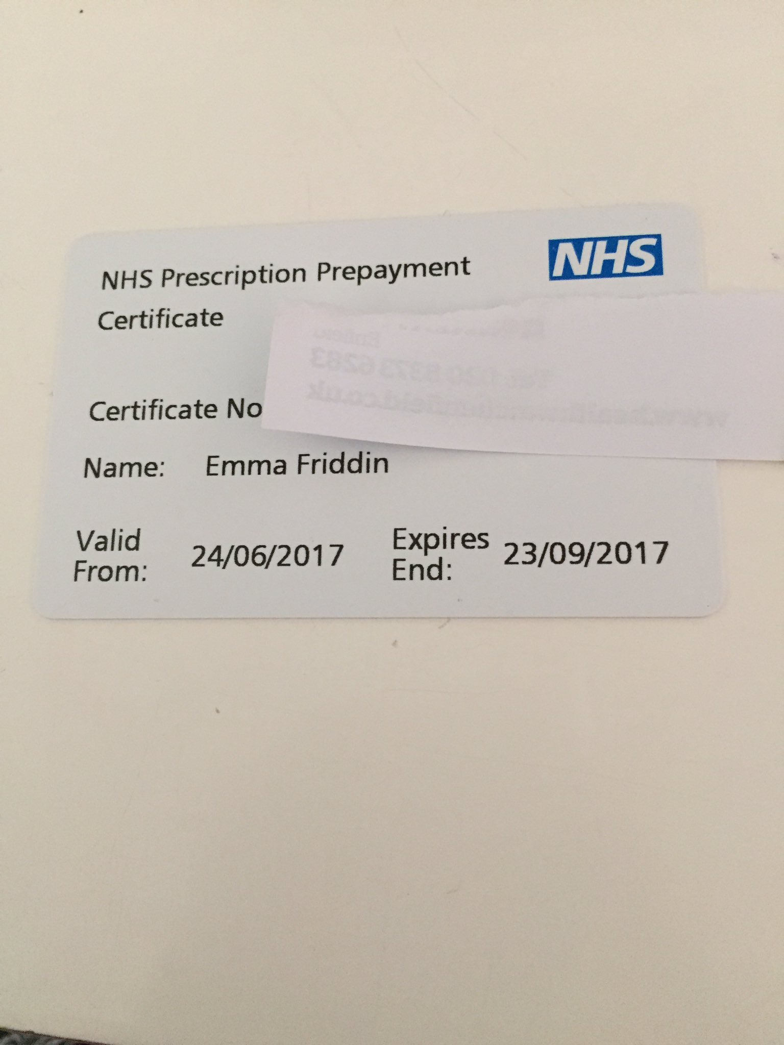 NHS on X: &ldquo;My prescription prepayment card is a lifesaver! I pay 