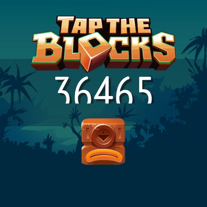 Shelldon113's tweet photo. I've scored 36465 points in #taptheblocks on iOS! Can you beat my score? https://t.co/cggr7O36Su https://t.co/qusugiFE8D