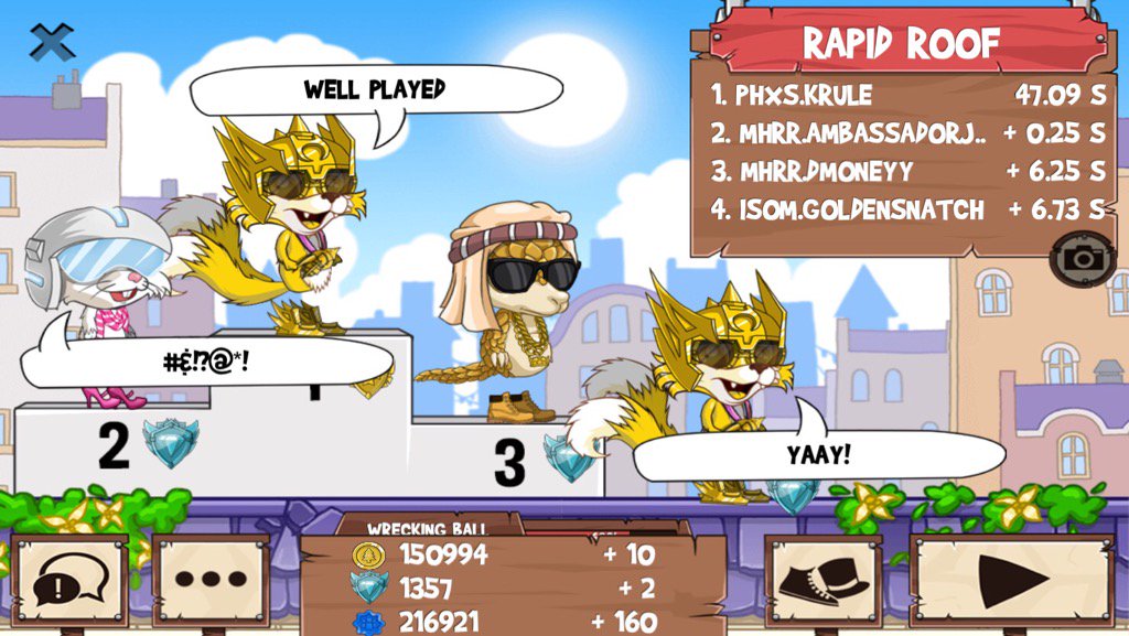 SolSistah_'s tweet photo. I just played a golden fox! #funrun2 #Krule #Ambassadorjocy #DMONEYY https://t.co/ANoCUfzmtt