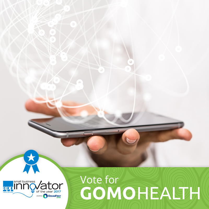 gomohealth's tweet photo. Cast your vote for @gomohealth as @AsburyParkPress Reader's Choice for Innovator of the Year: https://t.co/WcSYeimagU  Thanks!  #Healthcare https://t.co/2dSbZ1akRf
