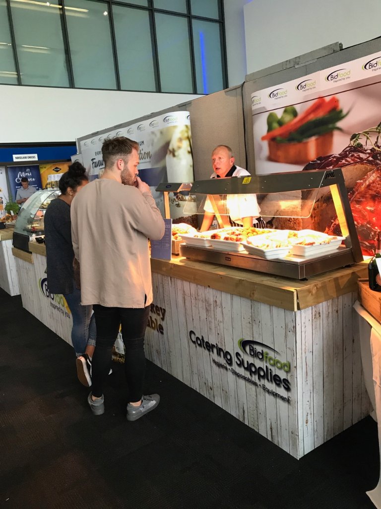 BidfoodUK's tweet photo. We hope everyone had a wonderful time sampling some of the Autumn/Winter products at our Manchester Winter show #BidfoodShows https://t.co/yWkxe9hKtN