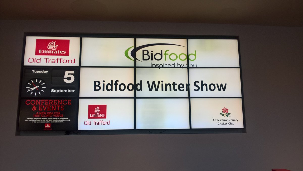 BidfoodUK's tweet photo. We hope everyone had a wonderful time sampling some of the Autumn/Winter products at our Manchester Winter show #BidfoodShows https://t.co/yWkxe9hKtN