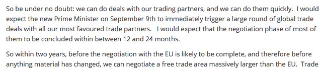 AdamBienkov's tweet photo. "No-one has ever pretended that [Brexit] would be simple or easy," David Davis tells MPs. Here's what Davis wrote just last year. https://t.co/monr5AX8wT