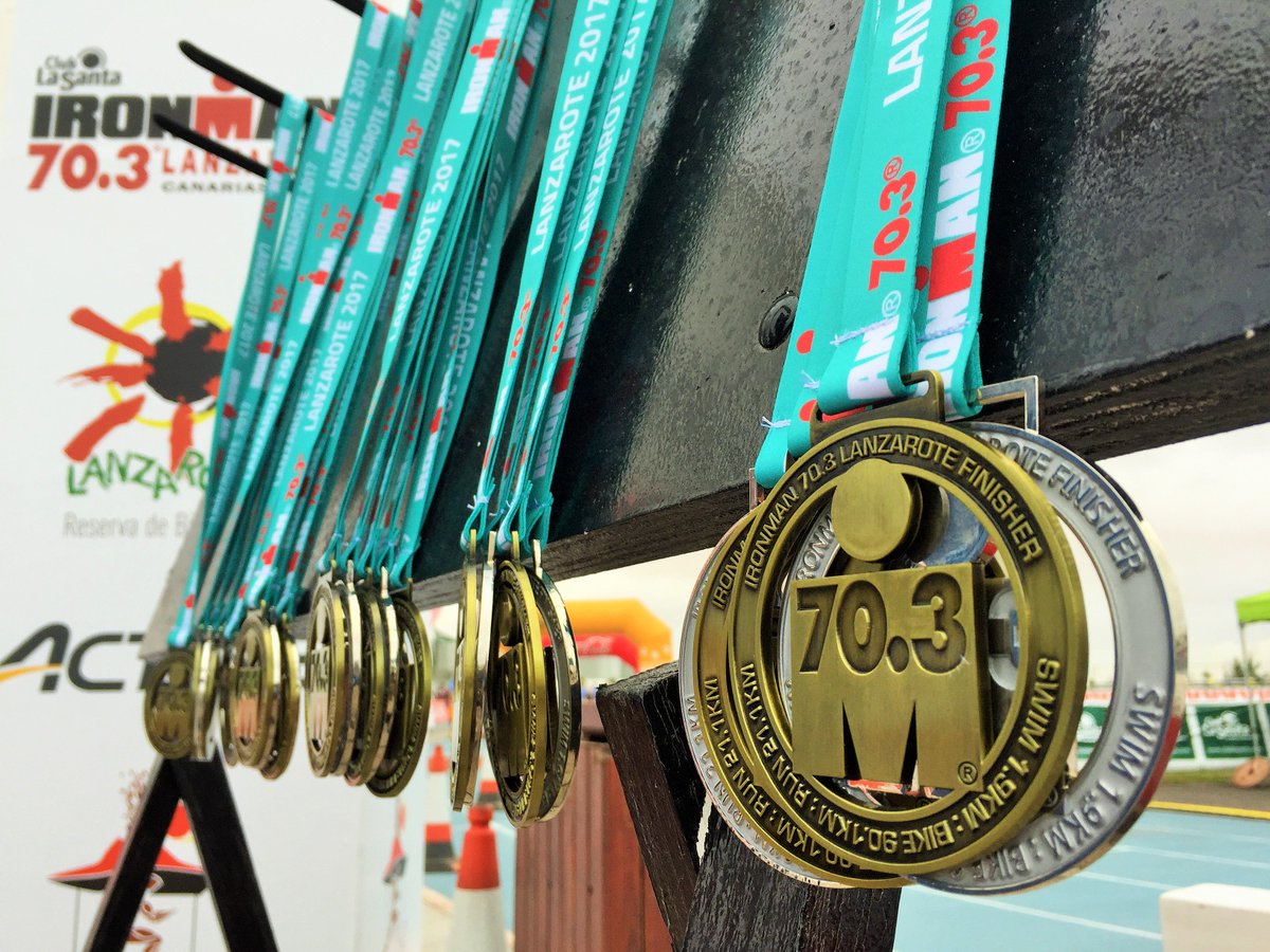 Thanks to everyone who made this Ironman 70.3 possible. Stay gold…or silver or bronze. :-) #Ironman703