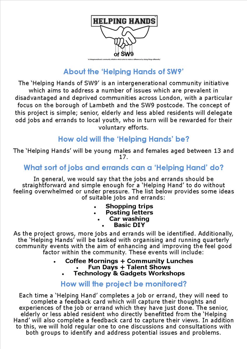 YPMCharity's tweet photo. Our 'Helping Hands of SW9' project needs YOUR vote. 

Vote in-store at Tesco's to help us secure a #BagsofHelp grant. 
#YPMCharity #SW9 https://t.co/as95eYZhD4