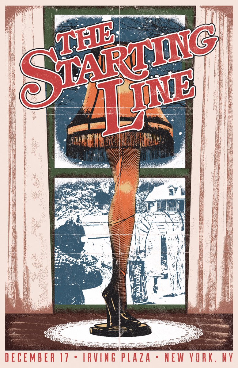 TheStartingLine's tweet photo. Our holiday show this year will be in NYC for the first time in a long time! Tix for this year's show on 12/17 @IrvingPlaza on sale Friday! https://t.co/myTd7PnCI8