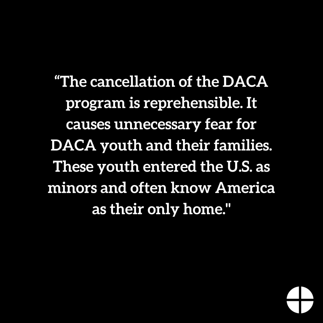 USCCB's tweet photo. Dreamers, we are with you. #DACA https://t.co/tgXH3g0yxE
