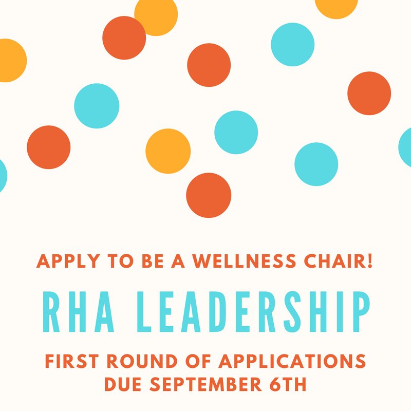 LinfieldHealth's tweet photo. Calling all students interested in being a Wellness Chair! Apply for RHA Leadership today; first round of apps due tomorrow! #shwcc https://t.co/gWx38Qm1Y0
