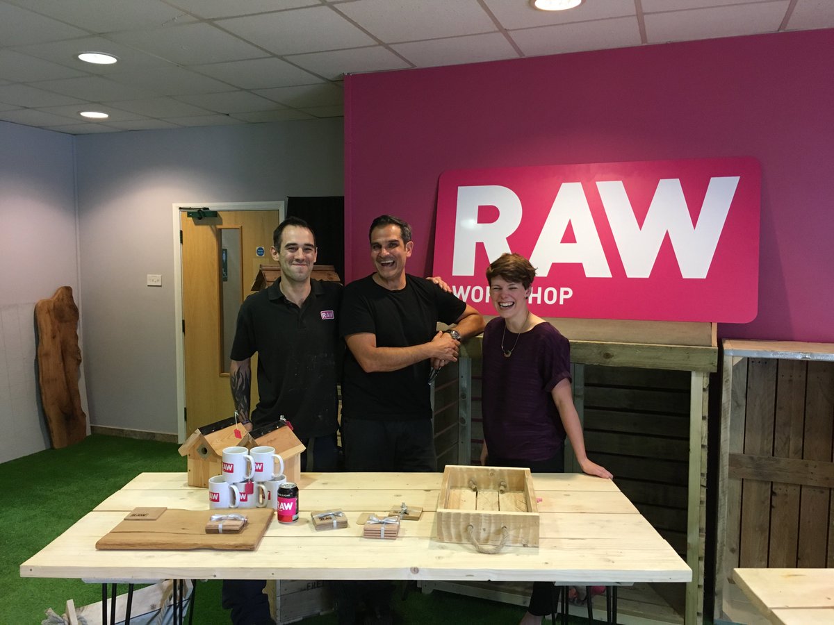 Met today with super inspirational @Rick_SocialBiz &amp; co at <a href="/Raw_Workshop/">RAW</a> today - did you know there were on <a href="/Countryfilelive/">BBC Countryfile Live</a> last month?