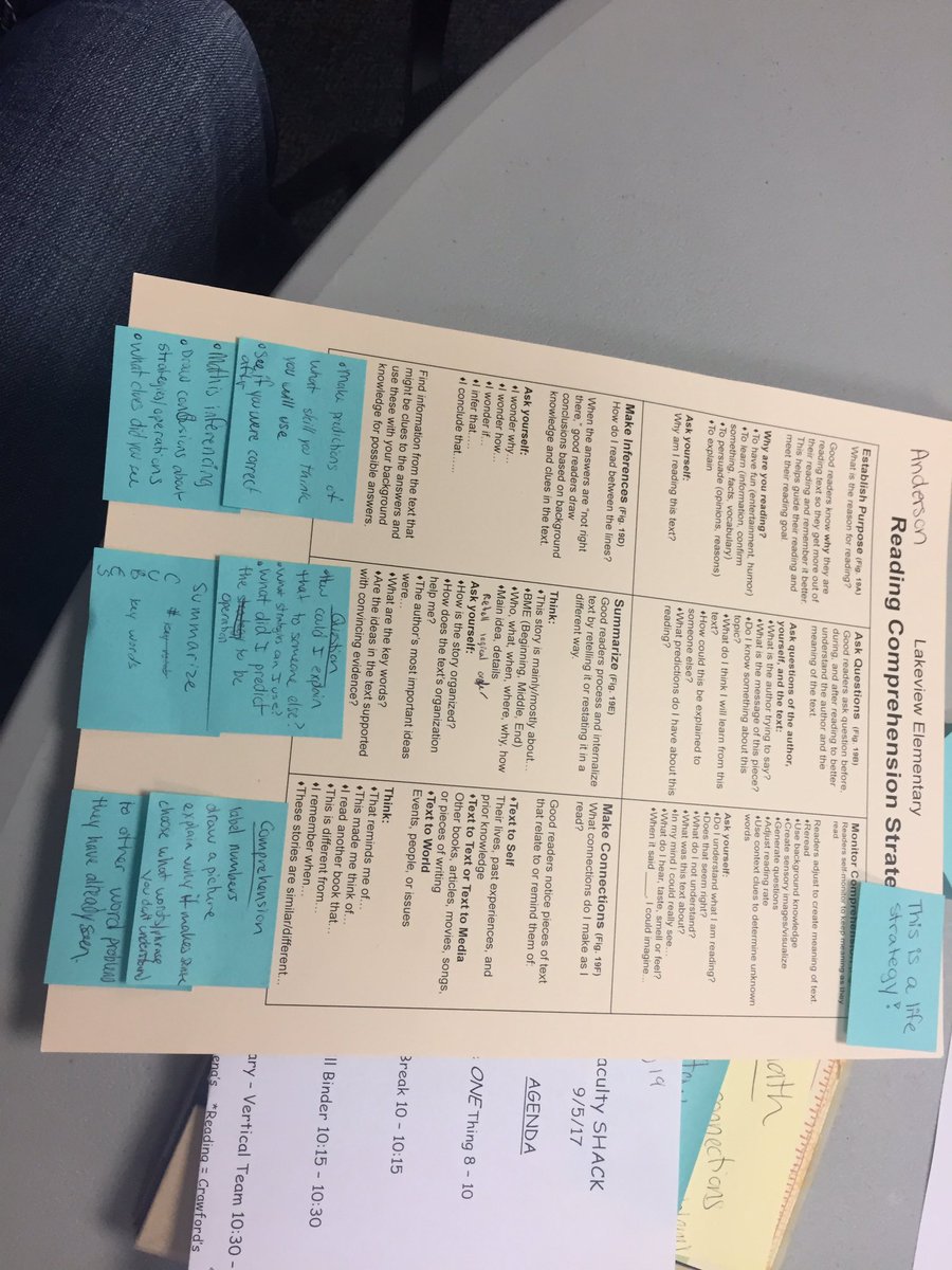 lakeview_leisd's tweet photo. Reading Comprehension teacher tool...breaking down Figure19. #lakeviewlove #loboslearn #WEmovekids @leisd @DGallagherEdS https://t.co/3Nrbwcs331