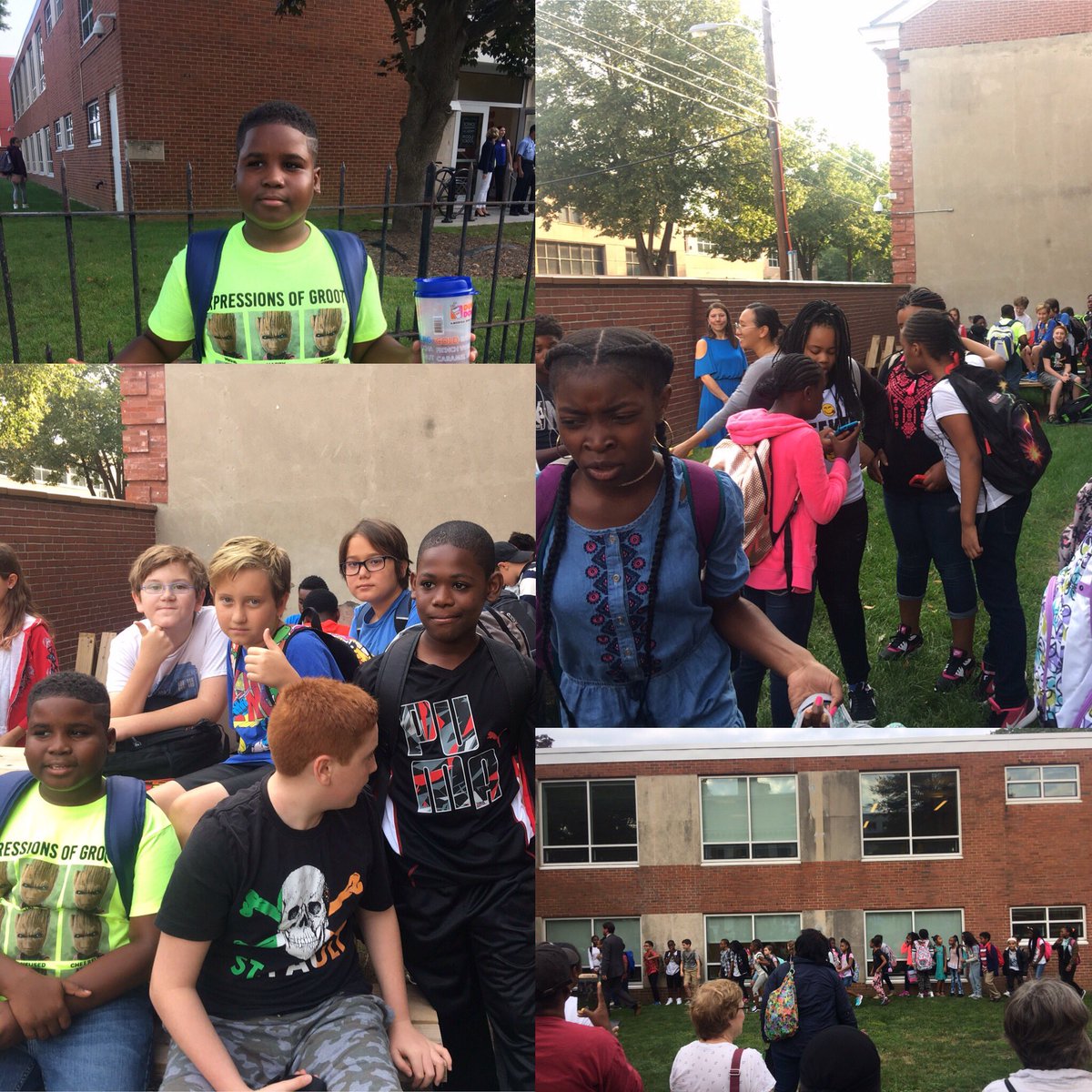 SLAMS_Fams's tweet photo. Happy First Day of School! https://t.co/zfThGyViD6