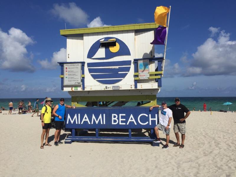 Completed a cool run over the weekend while I was in Florida.  I finished the 8 mile run with Raven and earned the nickname Mainstreet.