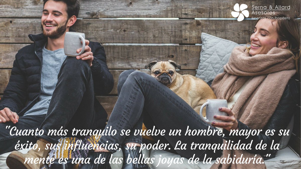 SernayAllard's tweet photo. La tranquilidad perfecta consiste en el buen orden de la mente y con ello las ideas fluyen mejor.
#FinanzasConPropósito #FelizMartes https://t.co/aX3oB9jBvv