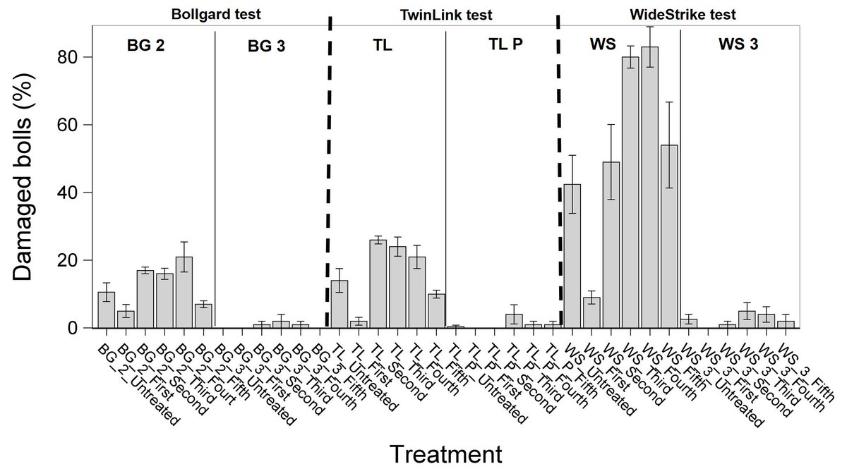 <a href="/acatchot/">Angus Catchot</a> <a href="/Cotton_Guy/">Guy Collins</a> <a href="/NCcotton/">Keith Edmisten</a> <a href="/NC_CottonCEO/">David</a> <a href="/faircloth_joel/">Joel Faircloth</a> <a href="/elblinka/">Eric Blinka</a> <a href="/csansone/">Chris Sansone</a> <a href="/JeffGore99/">Jeffrey Gore</a> <a href="/BugStewart/">Scott D Stewart</a> <a href="/SebeABrown/">Sebe Brown</a> <a href="/guslor77/">Gus Lorenz</a> <a href="/bugdocisin/">Jeremy Greene</a> <a href="/ugaipm/">UGA Integrated Pest Management</a> <a href="/Ron_Smith23/">Ron Smith</a> Spray it early or not at all- sprays by week of bloom