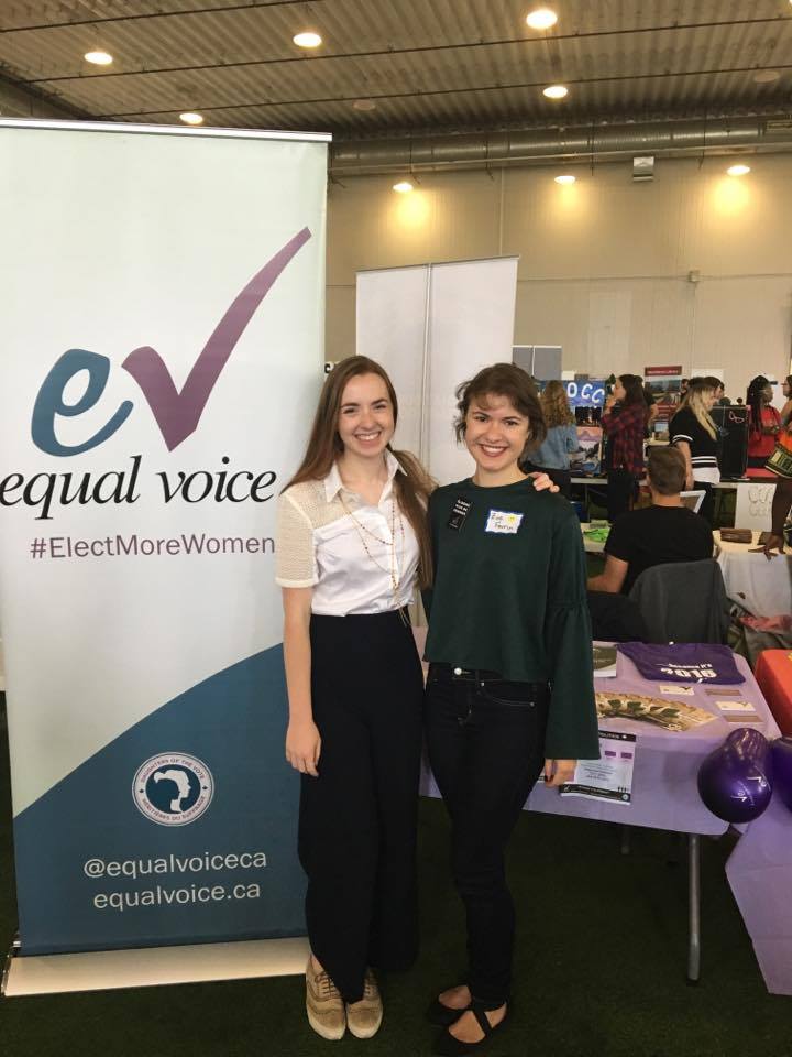 CarletonEV's tweet photo. Come say hi to the new exec at Carleton Expo! #equalvoice https://t.co/3fshdXARL3