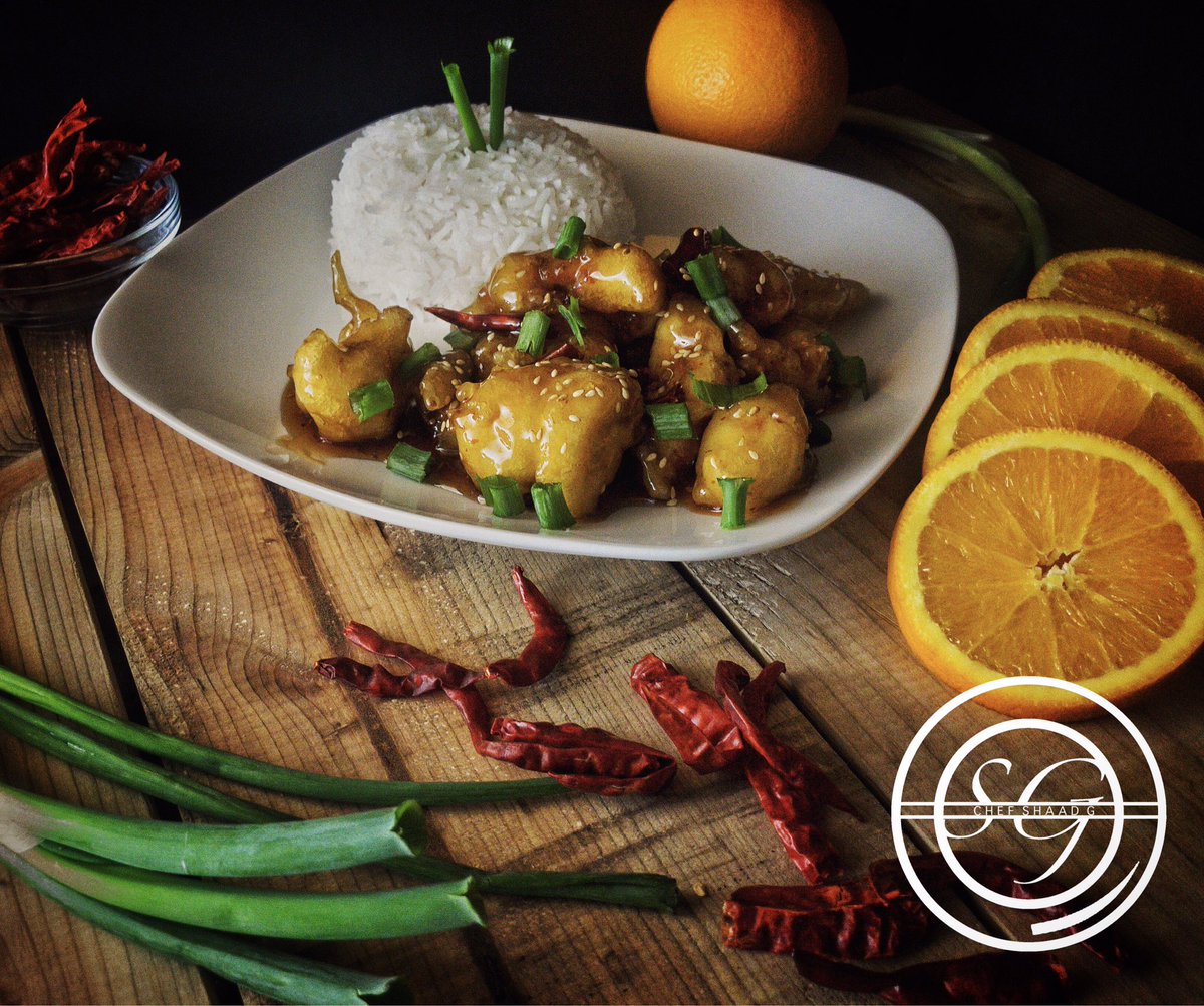 ChefShaadG's tweet photo. Orange Chicken anyone? #chef #cheflife #realcook #artist #culinary #Foodie #original #food #ChefShaadG #ChefShaadGExperience #GATOR https://t.co/pk04Wlza6U