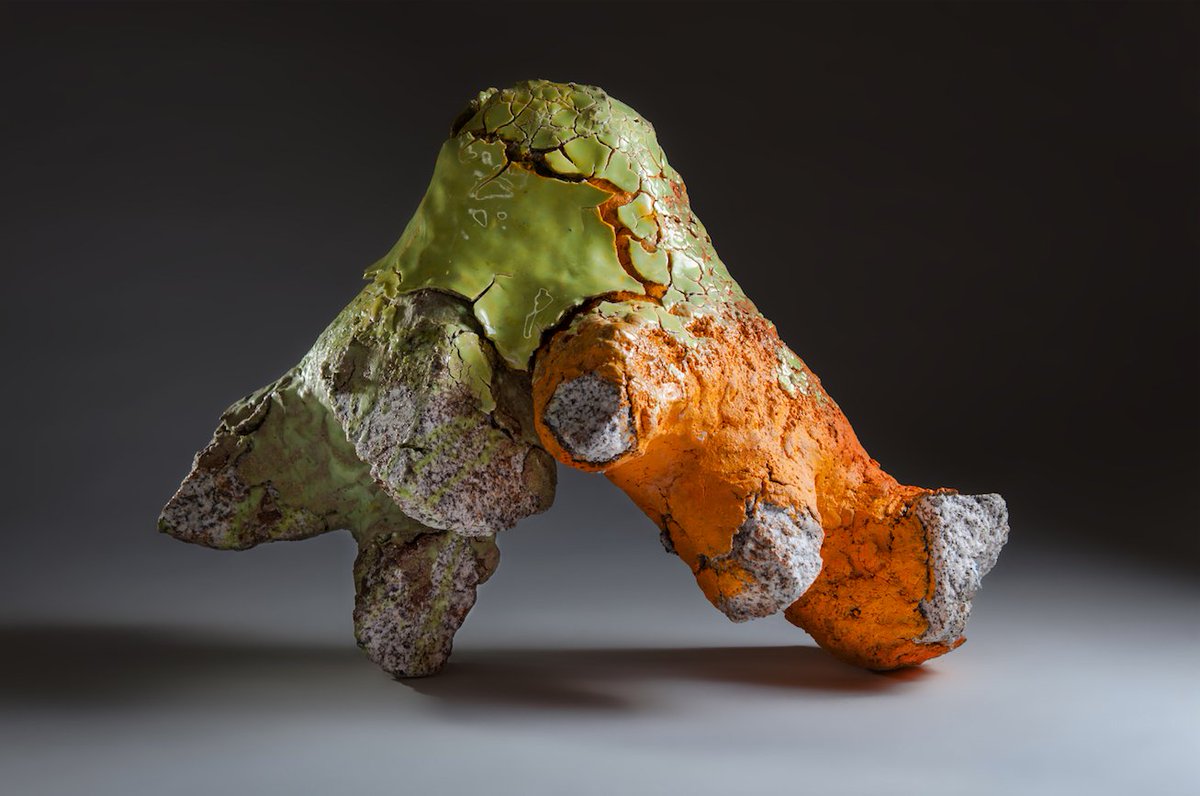 ceramicreview's tweet photo. Today @regel_aneta's abstract ceramic sculptures make their US debut in Second Nature: solo show at #JasonJacquesGallery, NY, until 29 Sept https://t.co/S4muMTMLTQ