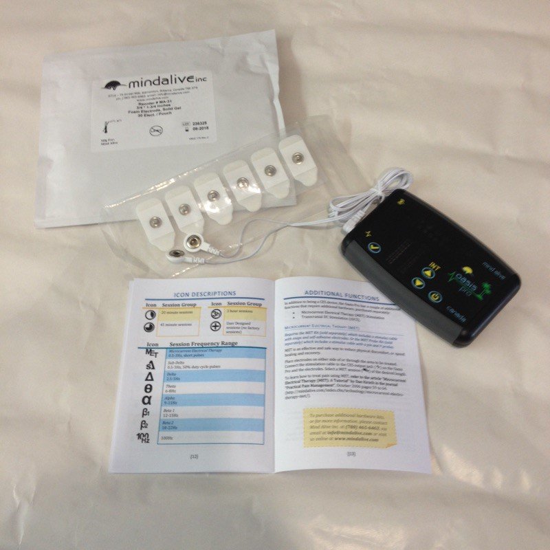 MindAliveInc's tweet photo. #TipTuesday Use a MET kit with your Oasis Pro & Delight Pro. Learn how here : https://t.co/mKYIkMLZHG #pain #mindalive #oasispro #delightpro https://t.co/j9O3G1i4ae