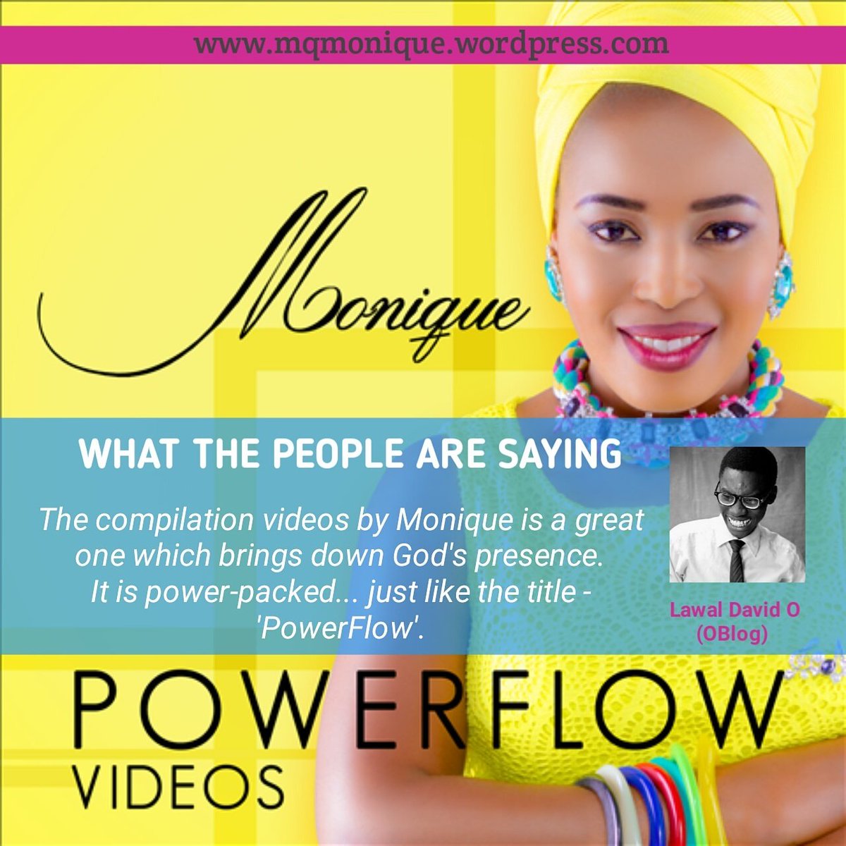 Selah_TV's tweet photo. #Powerflowvideos
"It's power-packed... Just like the title" - @Oblogng
Watch: "PowerFlow Videos" https://t.co/rQ5dqTg10L https://t.co/z9gimMuGm1
