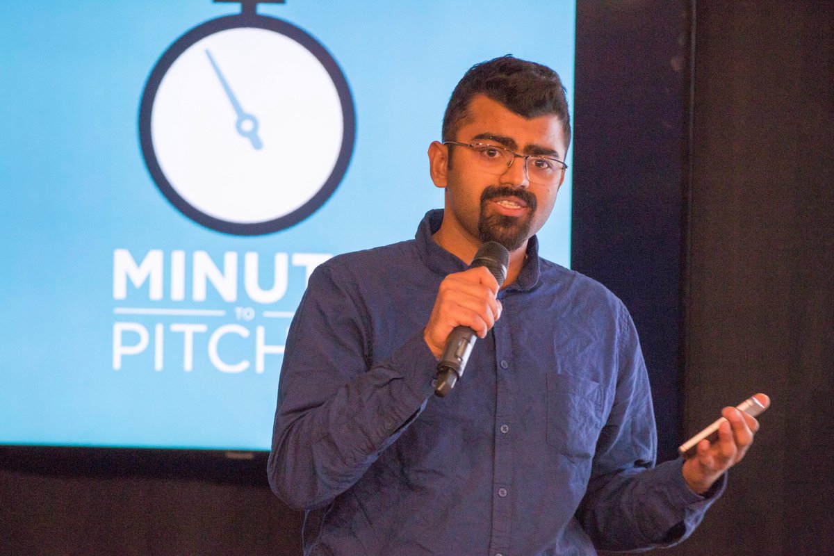 Had a fun night at the Minute to Pitch It event <a href="/MassChallenge/">MassChallenge</a>. We saw plenty of fun pitches with the highlight being @puffinsip who rocked
