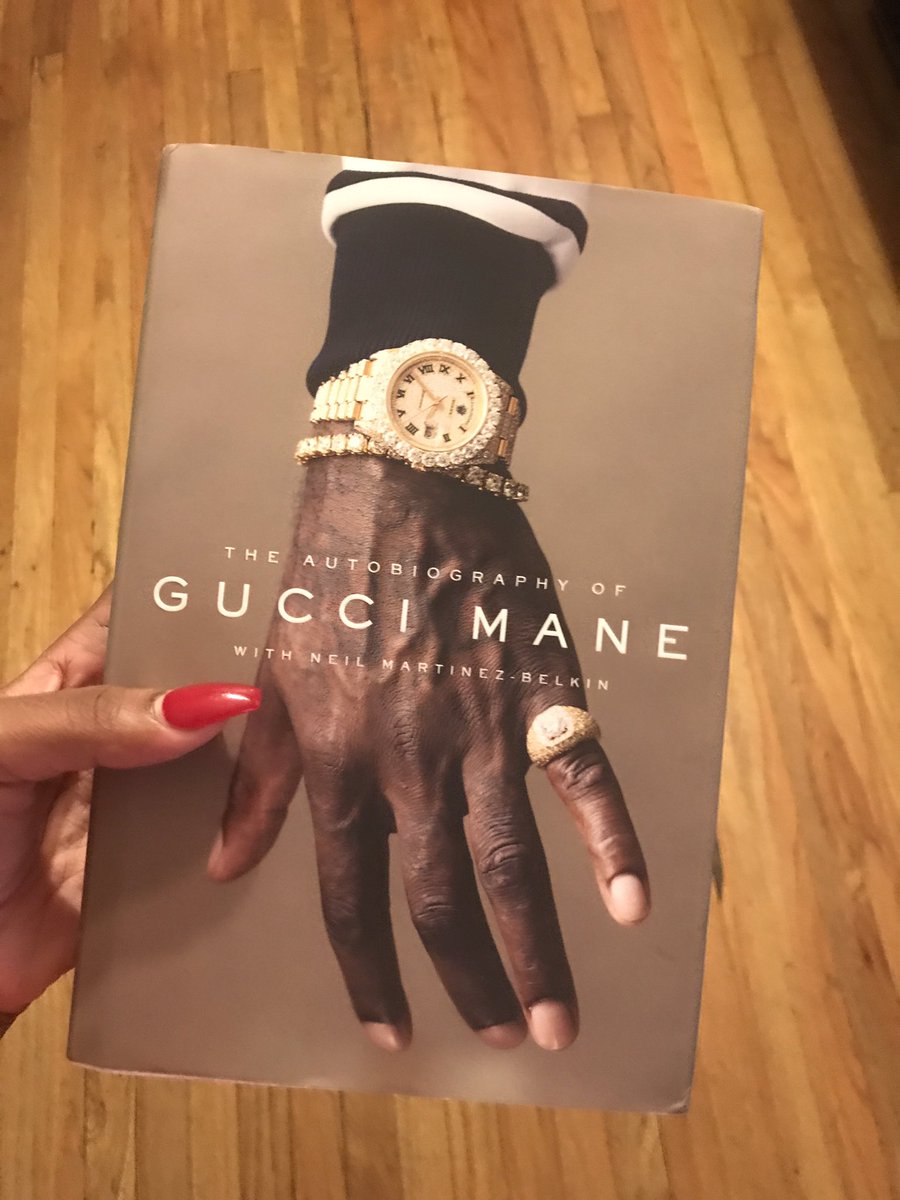 Support my friend @neil_mb & get your copy of #TheAutoBiographyOfGucciMane 9/19!!