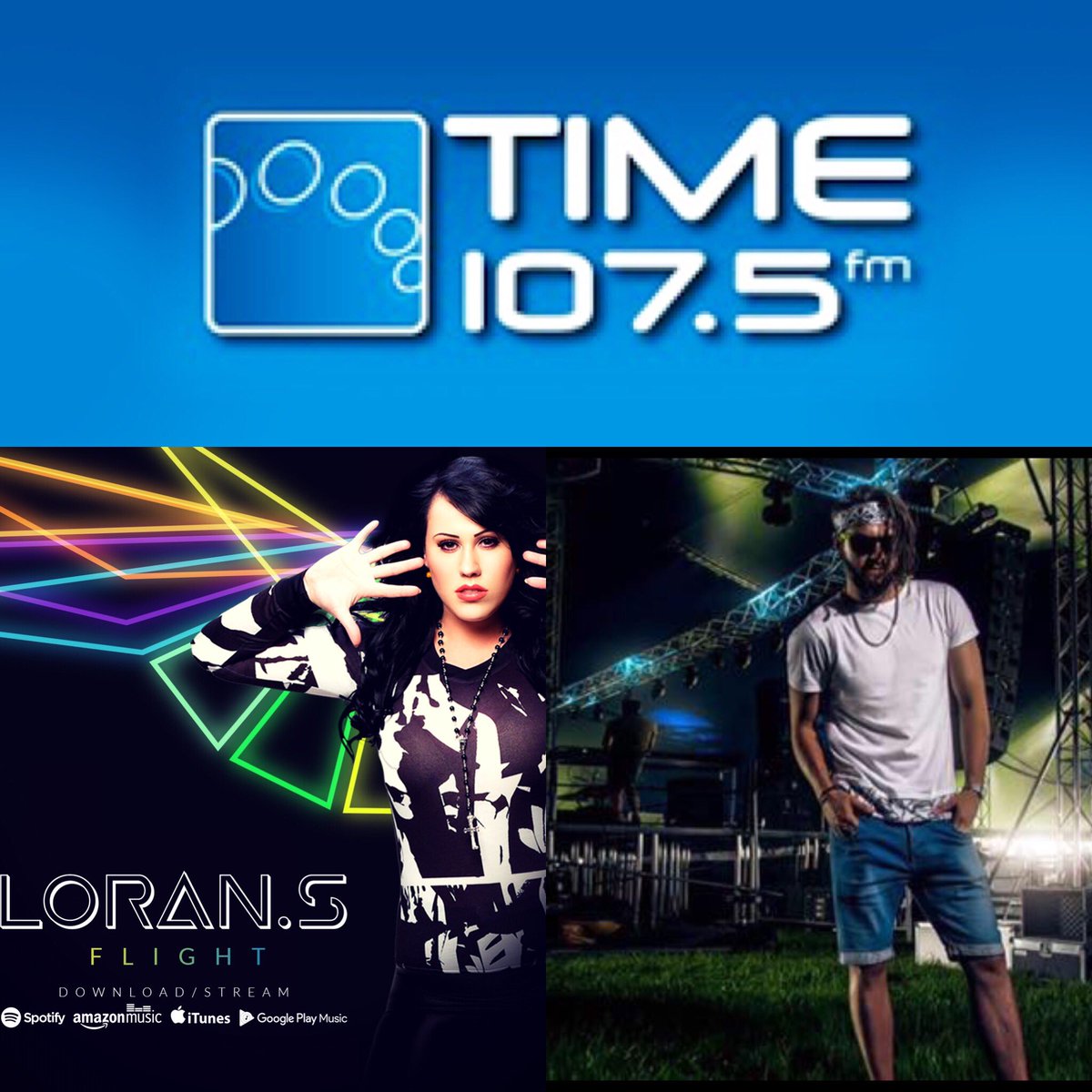 iamLoranS's tweet photo. TONIGHT@ 8PM!! Tune into @Time1075_FM &amp; hear me #sing live my #originals #supers #different! Im chatting with legend that is @RobJonesTV https://t.co/okkeJD9qkT