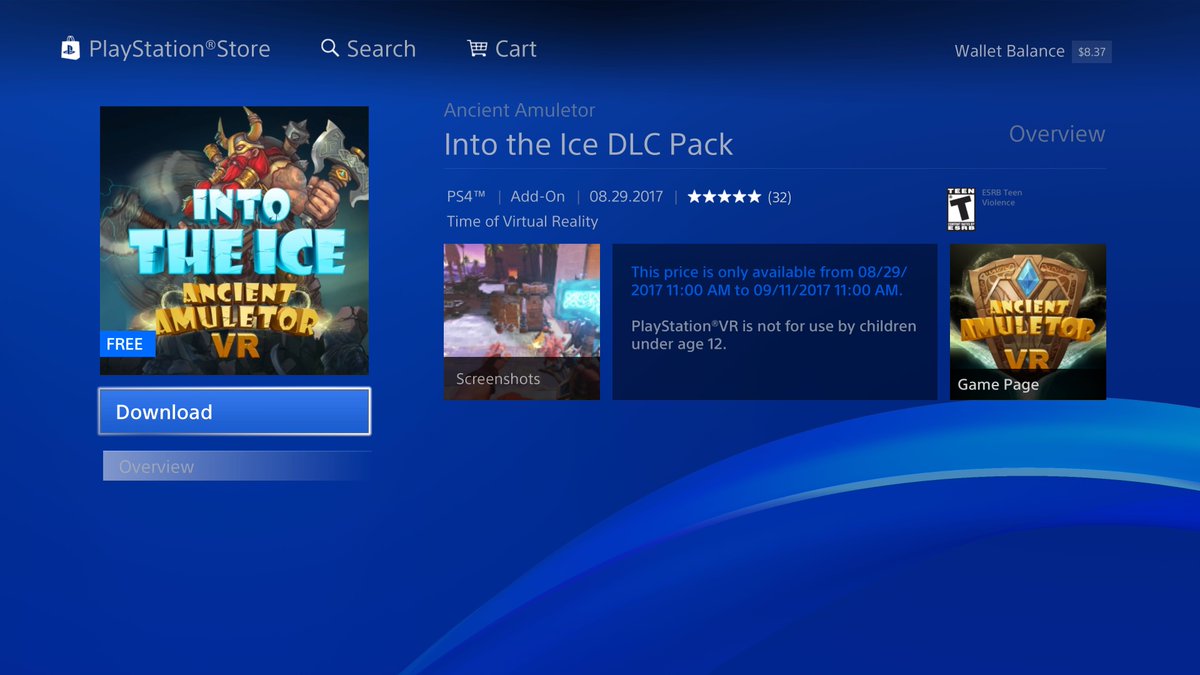 well3depin's tweet image. Free expansion for #AncientAmuletor on PSVR

New levels, heroes, enemies, and weapons

 #PS4share