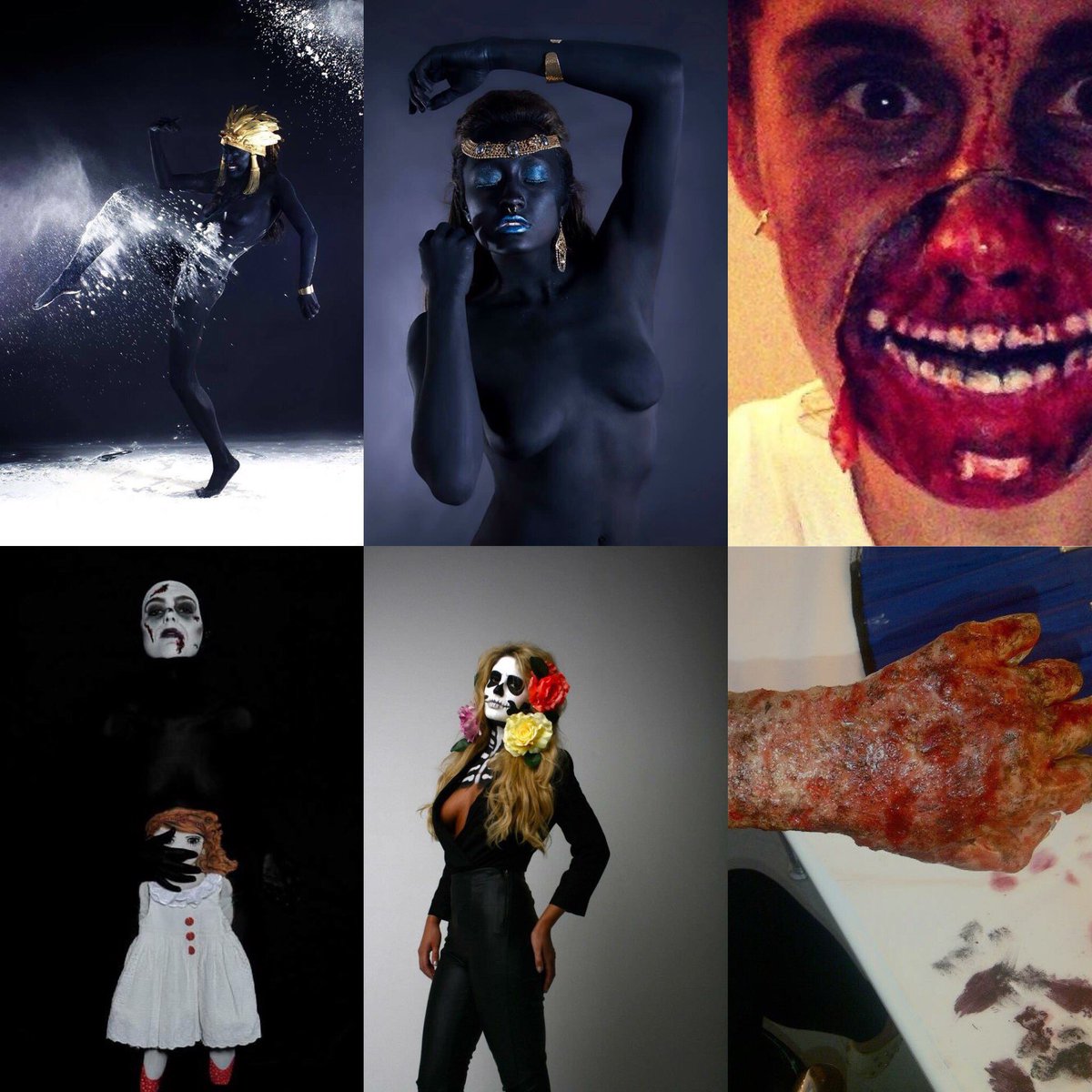 GeorgieAmyTooth's tweet photo. Halloween is just around the corner .. who's ready ?? 🎃💀.. bookings email : georgietooth@hotmail.com  #specialeffects #makeup https://t.co/MrPKFVx5Ao