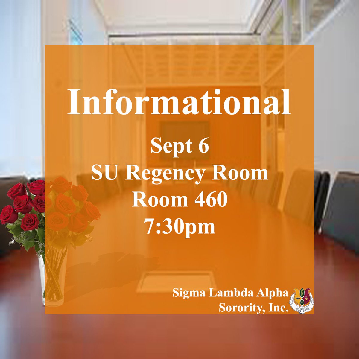 OKStateSLA's tweet photo. Informational tomorrow night! Come and find out what it takes to be a Señorita! See you tomorrow night! #fall2017ecruitment #thetachapter https://t.co/a0gUJUninf