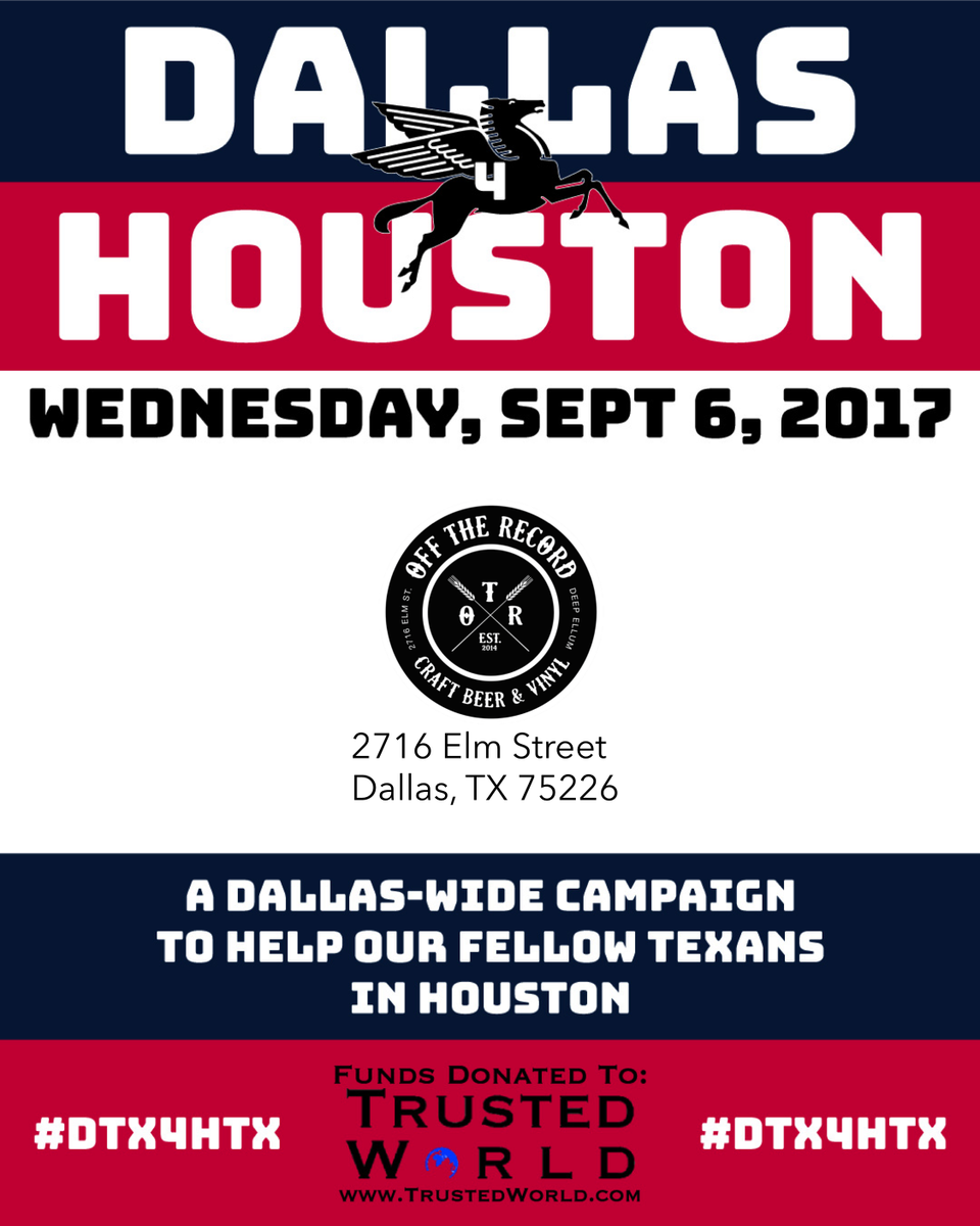 OTRDallas's tweet photo. We are participating in @DTX4HTX tomorrow! Come support! https://t.co/smEGIZtuN0