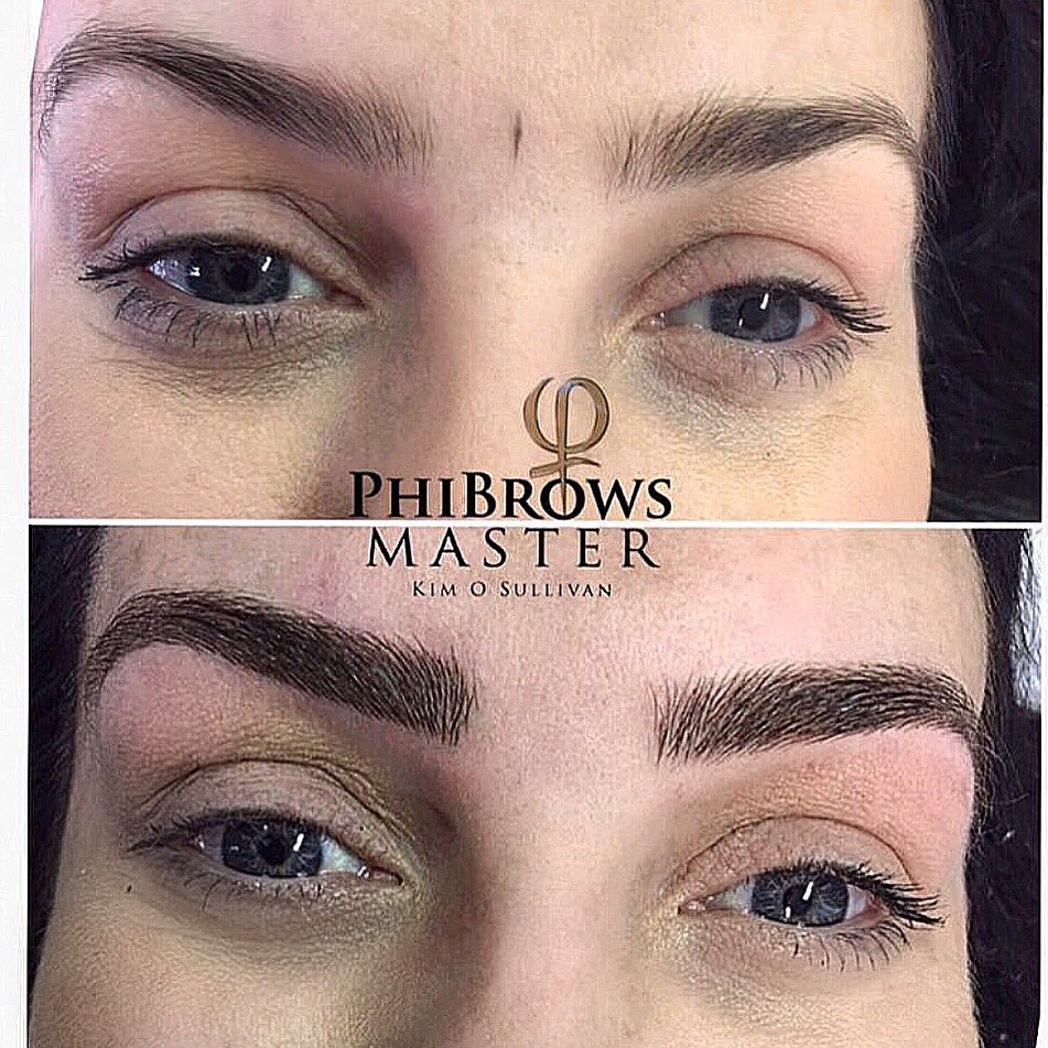 kimosullivanDMA's tweet photo. The stunning @SoSueMe_ie #beforeandafter #phibrows by #phimaster #kimosullivan ❤️ https://t.co/7MMNOCa49c