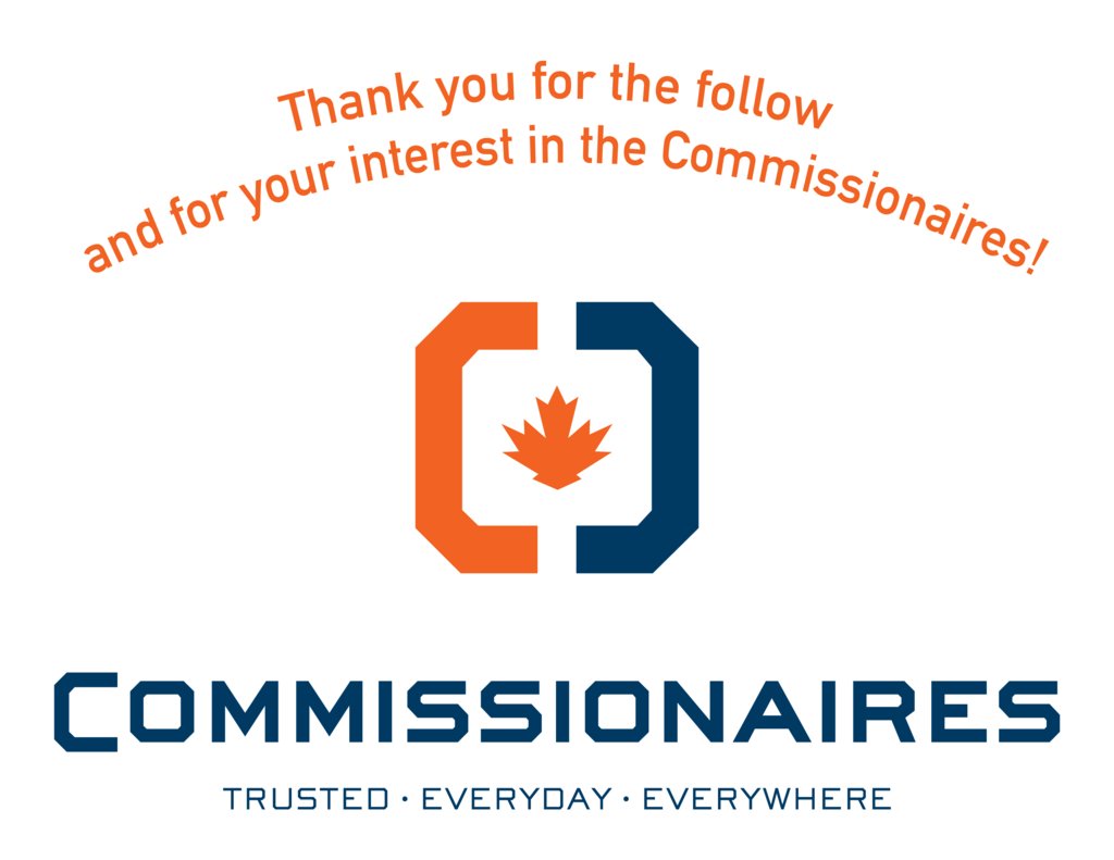 CommissionrNSD's tweet photo. Cynthia Johnson Thank you for the follow and for your interest in the Commissionaires NSD! #YXE #YPA https://t.co/2RMjOxpsmC