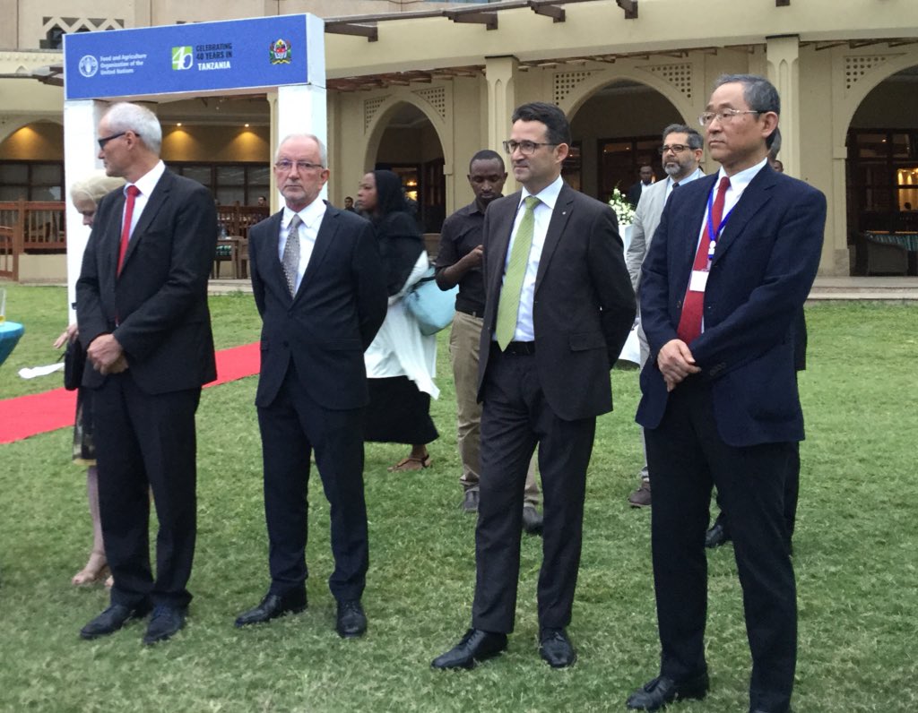 FAOTanzania's tweet photo. Invited guests celebrating 40th Anniversary of FAO’s presence in Tanzania #FAOTZ #URT https://t.co/M9PTs0vXCB