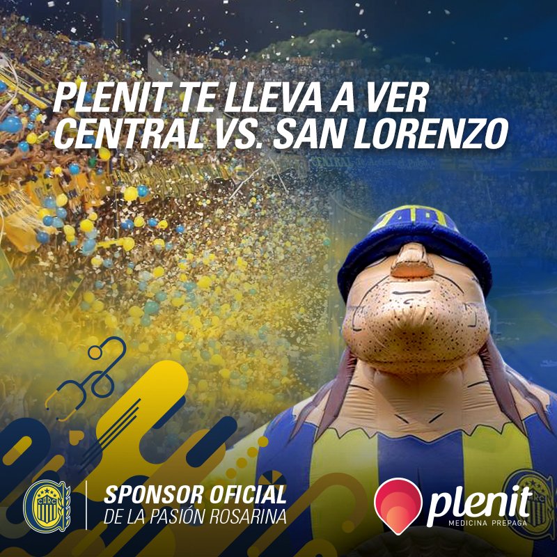 Plenit_'s tweet photo. #Central arranca la Superliga en el Gigante y #Plenit te lleva a verlo!
Seguinos, Dale RT y participá por 2 plateas
Ganador viernes 08/09 https://t.co/0Xu7oCdjmf