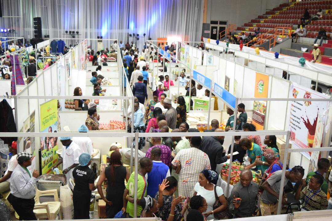 lagosmcic's tweet photo. The  turn-out was quite impressive. We appreciate all those who found time out of their busy schedules to attend the #LagosMSMEfair. https://t.co/0Vs46Ma651