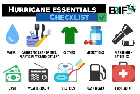 Sharing with our friends and fellow Floridians; let's stay prepared! ow.ly/CUoa30eVEl6