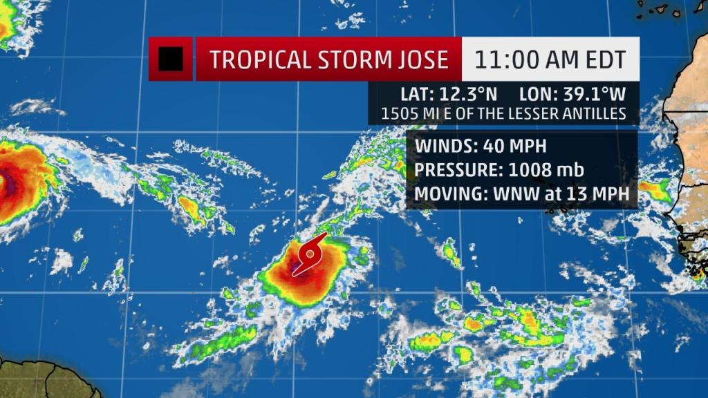 heyleger's tweet photo. Tropical Storm Jose Is On Its Way Right Behind Hurricane Irma https://t.co/UiqZnGLBtz https://t.co/Gdz4XCvbkP