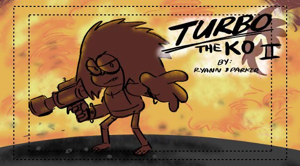 Here's a lil title card drawing I did for the second half of our tko crew pitch last year!! We have fun here 