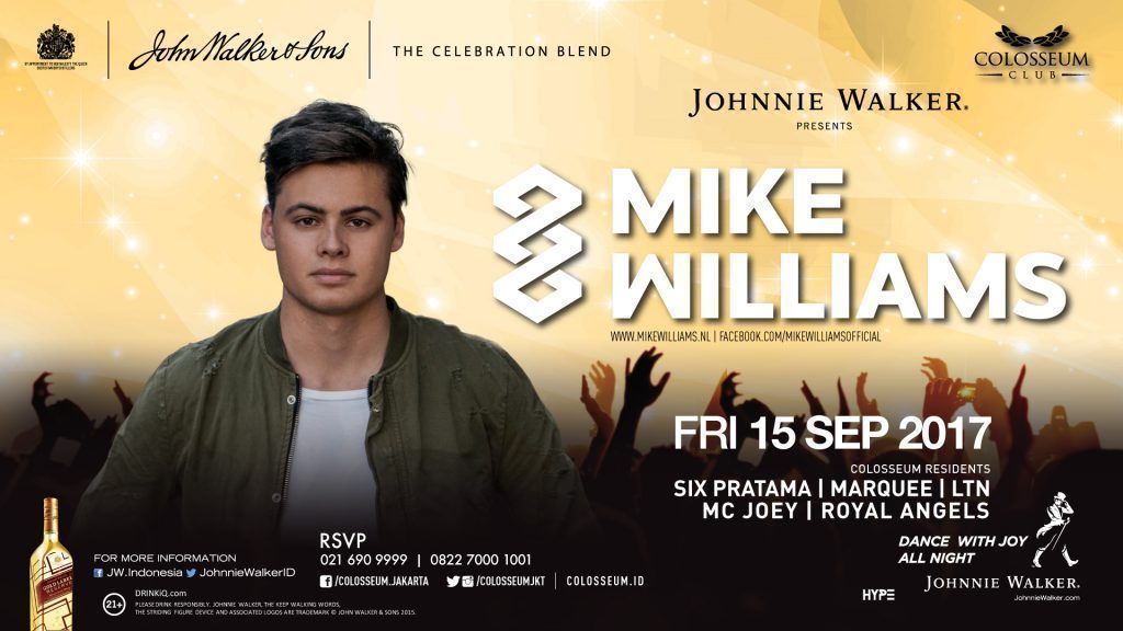 ColosseumJKT's tweet photo. 15-SEP | Colosseum Club Jakarta presents @MikeWilliamsDJ 

RSVP 0216909999 - 082270001001
 https://t.co/ZdhnOhJ9qN

#ColosseumJKT https://t.co/WzCzO3gAKh