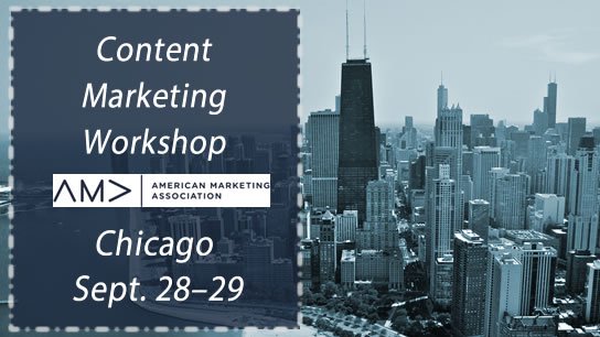 Coming to #Chicago AMA #ContentMarketing Workshop #Content #CMWorld2017 #CMWorld bit.ly/2eHVHuT