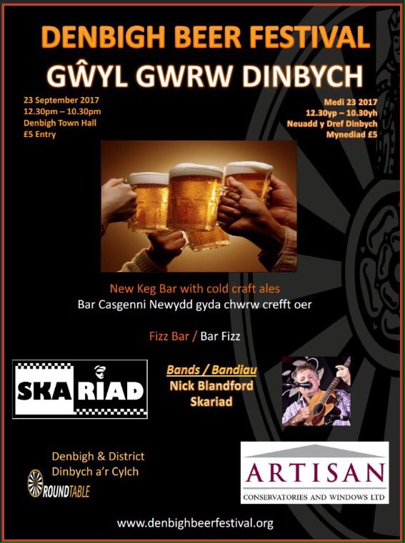 DenbighBeerFest's tweet photo. New for #denbighbeerfestival2017 #prosecco 🍾🥂for all you #proseccoprincesses 👸@delythmaiwilli1 @TopCatrin @sara https://t.co/VeKNWYBQld