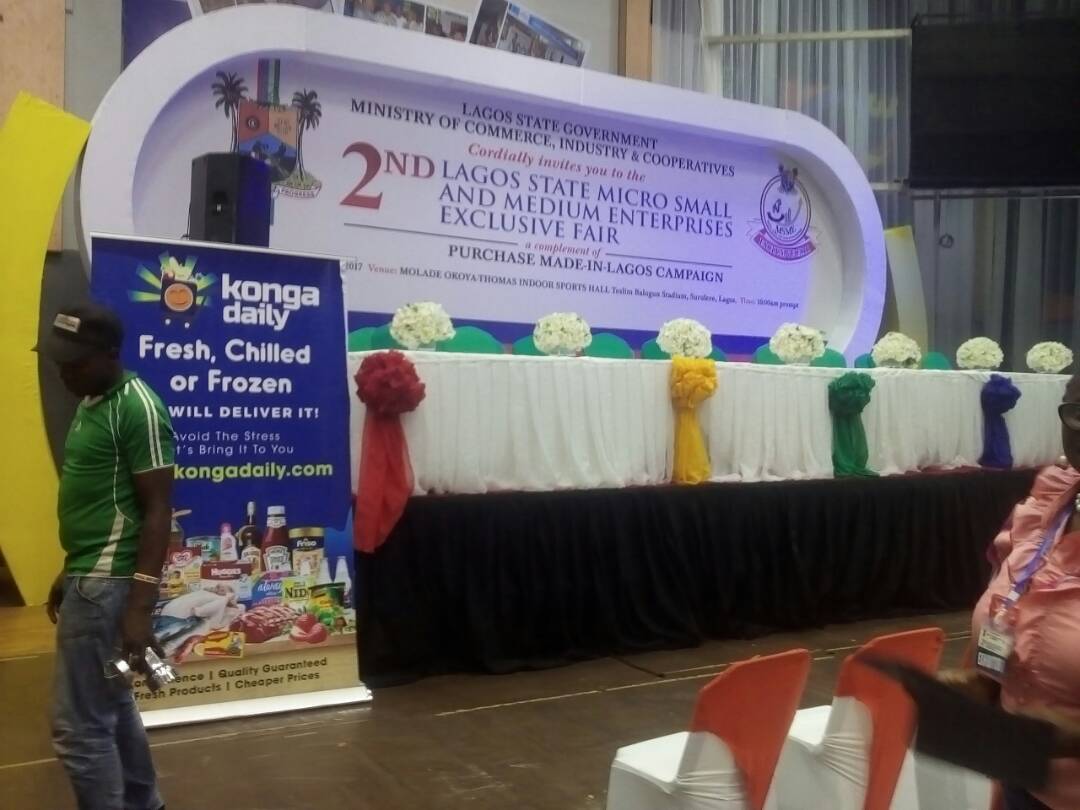 lagosmcic's tweet photo. We can't seem to thank @ShopKonga enough for their unwavering support towards making the #LagosMSMEfair  a successful and impactful event! https://t.co/XyQXUnK640
